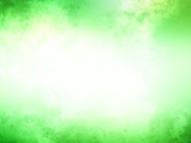 Bulanık efektli yeşil ve beyaz bir arkaplan