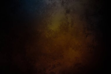 sarı ve mavi ışıklı koyu bir arkaplan.