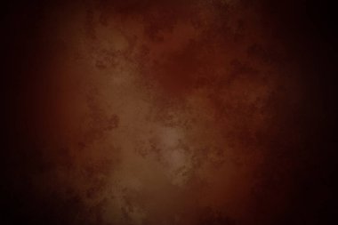 Koyu kahverengi arka plan, kırmızı ve beyaz saat.