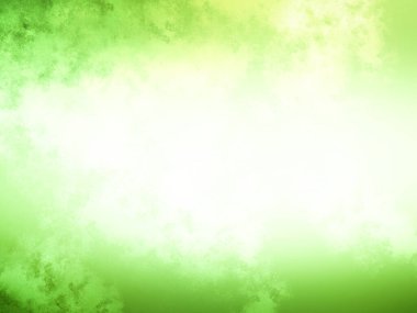 Bulanık gökyüzü ile yeşil ve beyaz bir arkaplan