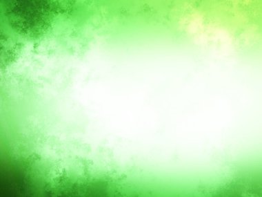 Bulanık efektli yeşil ve beyaz bir arkaplan