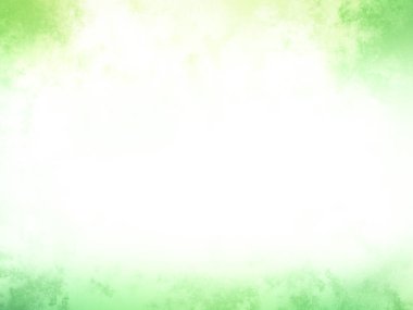 Gökyüzü ve bulutları olan yeşil ve beyaz bir arkaplan