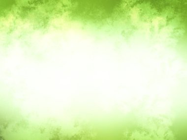 Yeşil ve beyaz arka plan ve ışık