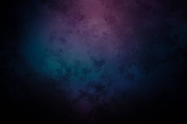 Bulanık efektli koyu mavi ve mor bir arkaplan