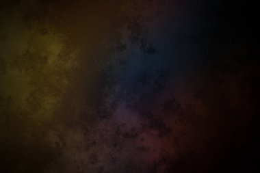 Koyu renkli bir arkaplan ve gökkuşağı