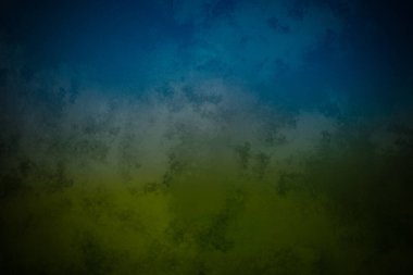 Bulanık arkaplanı olan yeşil ve mavi bir arkaplan