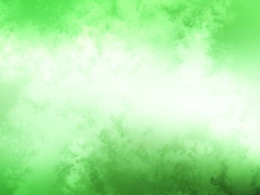 Gökyüzünde uçan bir uçağın yeşil ve beyaz arka planı