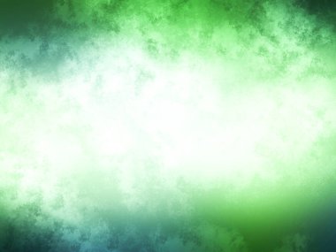 Bulanık efektli yeşil ve mavi bir arkaplan