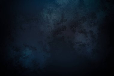 Siyah beyaz saati olan koyu mavi bir arkaplan.