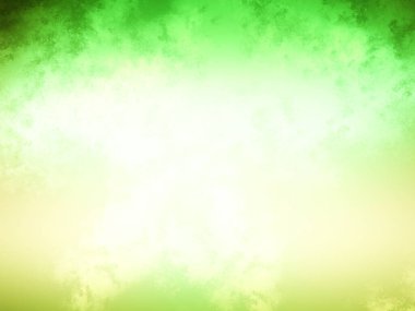 Yeşil ve sarı bir arka plan ve soluk bir etki