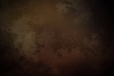 Koyu kahverengi arka plan, kırmızı ve siyah saat.