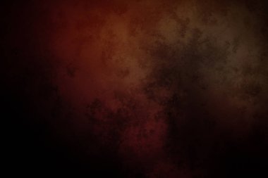 Koyu kırmızı ve siyah arkaplan ve saat.