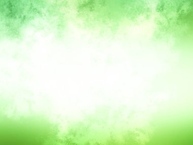 Bulanık efektli yeşil ve beyaz bir arkaplan
