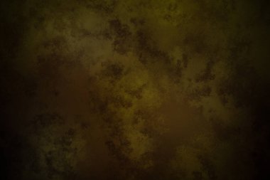 Koyu kahverengi ve yeşil bir arka plan ve soluk bir etki