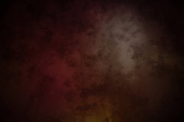 Koyu renkli arka plan, kırmızı ve sarı ışık.