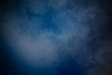 Beyaz ve siyah saati olan mavi ve siyah bir arkaplan