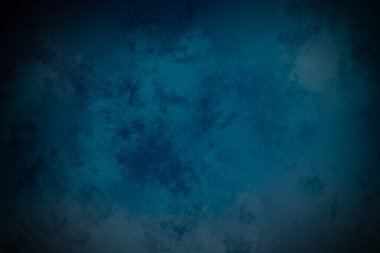 Beyaz ve siyah saati olan mavi ve siyah bir arkaplan