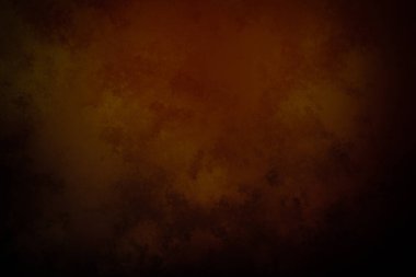 Koyu ve turuncu arka plan ve saat.