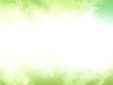 Bulanık gökyüzü ile yeşil ve beyaz bir arkaplan