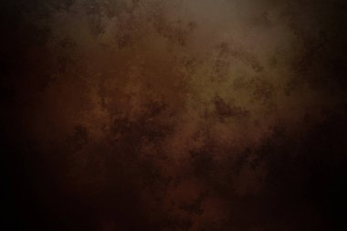 Koyu kahverengi arka plan ve beyaz saat.