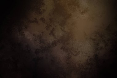 Koyu kahverengi arka plan ve beyaz saat.