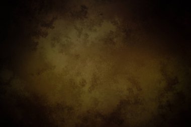 Koyu kahverengi arka plan ve küçük beyaz bir saat.