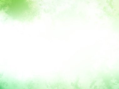 Bulanık gökyüzü ile yeşil ve beyaz bir arkaplan