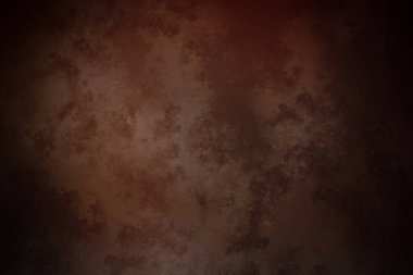 Koyu kahverengi arka plan ve kırmızı nokta.