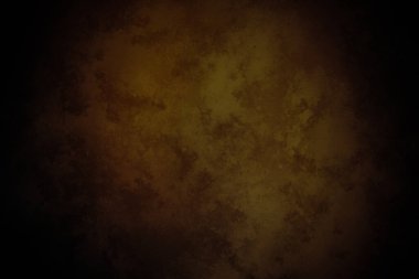 Koyu kahverengi arka plan ve sarı nokta.