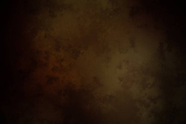 Koyu kahverengi arka plan, koyu kırmızı ve sarı renk.