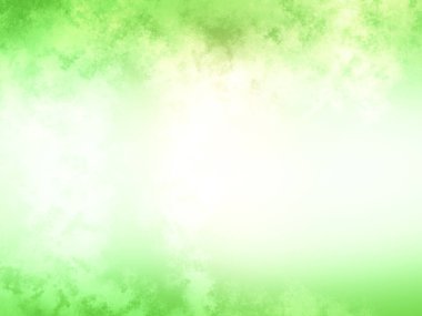 Bulanık gökyüzü ile yeşil ve beyaz bir arkaplan