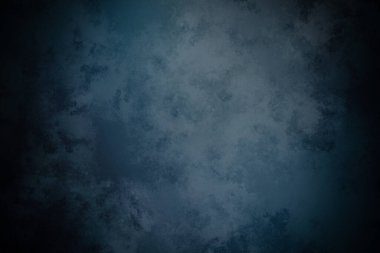 Siyah arka planı olan mavi bir duvar.