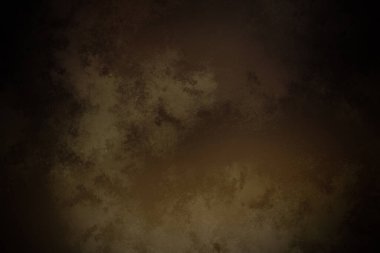 Koyu kahverengi arka plan, beyaz ve siyah saat.