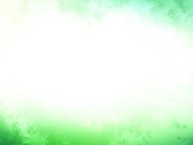 Bulanık gökyüzü ile yeşil ve beyaz bir arkaplan