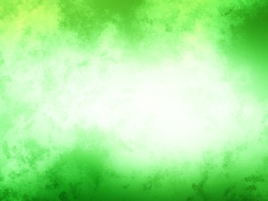 Bulanık efektli yeşil ve beyaz bir arkaplan