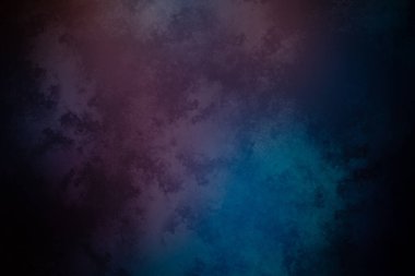 Siyah arkaplanı olan mavi ve mor bir arkaplan