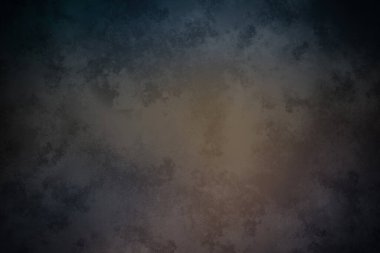 Koyu mavi ve sarı bir arka plan ve soluk bir etki