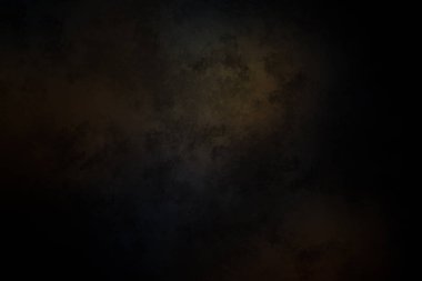 Kara bir arka plan, karanlık bir gökyüzü ve birkaç bulut.