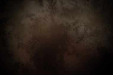 Koyu kahverengi bir arka plan ve koyu kahverengi bir doku.