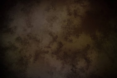 Koyu kahverengi arka plan ve beyaz saat.