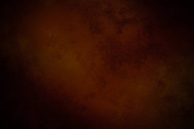 Koyu turuncu arka plan ve küçük beyaz saat.