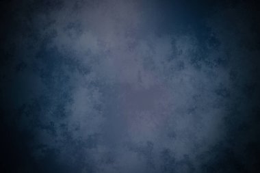 Koyu merkezli mavi ve siyah bir arkaplan