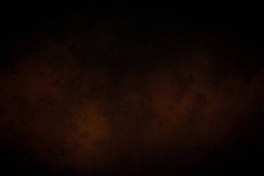 Karanlık bir oda, saati ve ışığı olan.