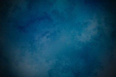 Beyaz ve siyah saati olan mavi ve siyah bir arkaplan