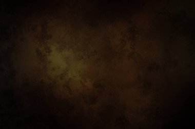 Ortasında ışık olan koyu kahverengi bir arkaplan.