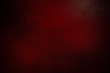 Üzerinde saat olan kırmızı bir duvar.