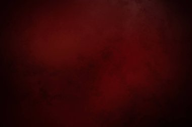 Üzerinde saat olan kırmızı bir duvar.