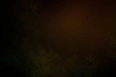 Işıklı karanlık bir oda ve duvarda bir saat.