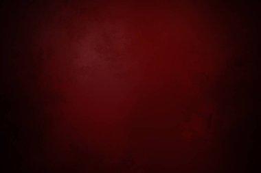 Üzerinde saat olan kırmızı bir duvar.