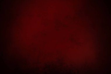 Üzerinde saat olan kırmızı bir duvar.